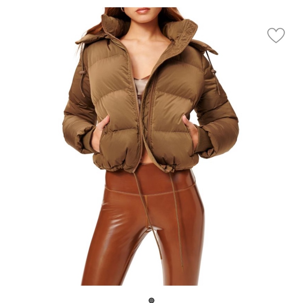 Women's Brown Puffer Jacket